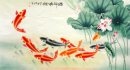 Lotus Chinees schilderij