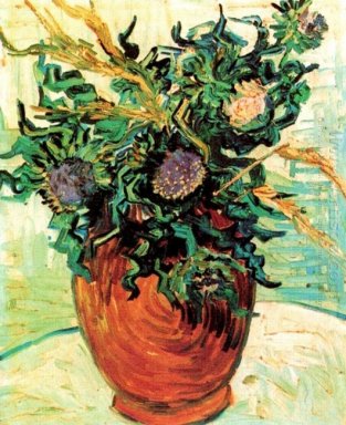 Still Life Dengan Thistles 1890