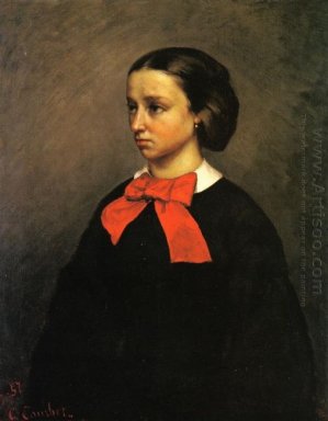 Stående av Mlle Jacquet 1857