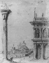 die Piazzetta mit Blick auf s Maria della Salute