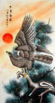 Pintura china - Eagle-Semi-manual-