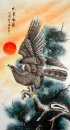 Eagle-Semi -handmatige- - Chinees schilderij