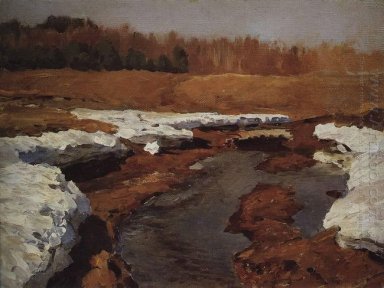 Springtime la dernière neige 1895 1