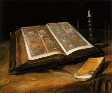 Stilleven met Bijbel