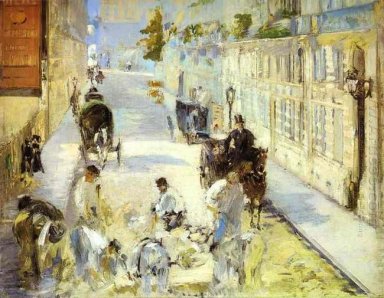 die Straßenflicker rue de Berne 1878