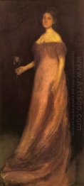 Rose Dan Hijau The Iris Portrait Of Nona Kinsella 1902