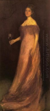 Роуз и зеленый Айрис Портрет мисс Кинселла 1902