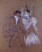 Lucien Guitry Et Granne Granier 1895