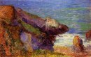 Rocce della costa bretone 1888