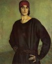 Porträt des Künstlers Tatiana Chizhova 1924
