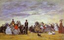 Beach At Trouville 1864