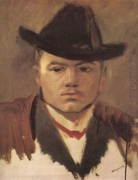 Menino com chapéu de camponês (estudo)