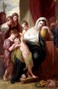 Agrippina ei suoi bambini Mourning sopra le ceneri di Germanico