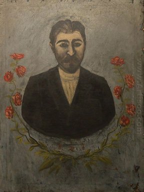 Porträt einer Eisenbahnarbeiter Misha Meheteli