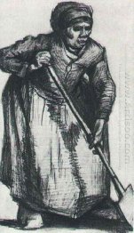Wanita Tani Dengan Spade 1885