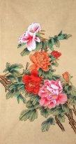 Pivoine - Peinture chinoise