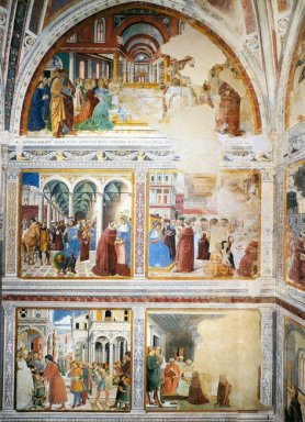 Visa av vänster hand Wall Of The Chapel 1465