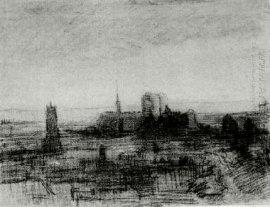 Para Atap Dari Paris Dan Notre Dame 1886