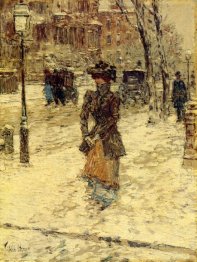 Lady Berjalan Bawah Fifth Avenue