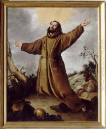 Saint Francis Of Assisi Receiving The Stigmata
