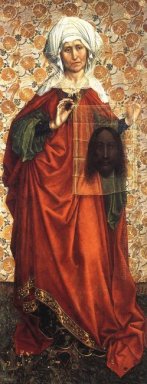 Saint Veronica Affichage du Suaire
