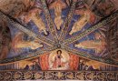 St Francis In Glorie en Heiligen