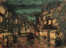 Nacht Street Paris 1902