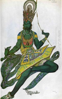 Le Dieu Bleu Nijinsky In Titolo Ruolo 1911