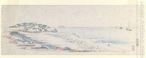 Amanecer Nieve en Susaki 1843