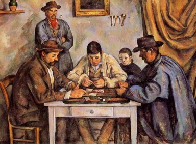 Los jugadores de cartas 1892