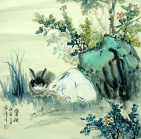 Kelinci - Lukisan Cina