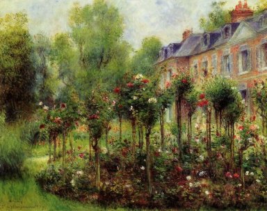 O Rose Garden em Wargemont 1879