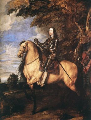 charles i auf dem Pferderücken