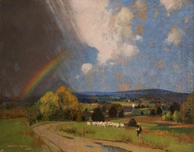 Landscape with Rainbow