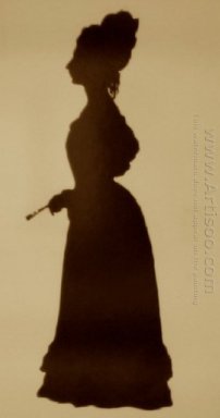 Silhouette di Fanny Brawne