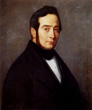 Portrait Of Eugene Canoville 1840