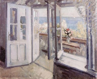 Balkon auf der Krim 1910