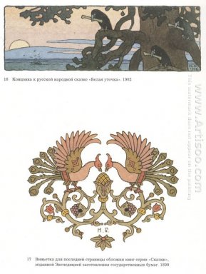 Ilustrasi Untuk Fairytale Putih Duck 1902