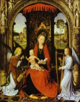 Madonna und Kind mit Engeln
