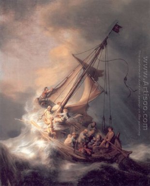 Christ In The Storm On The Sea Of Galilee