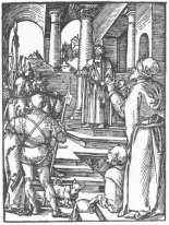 Christ antes de Pilate 1511