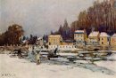 Seine Diblokir Di Pelabuhan Marly 1876
