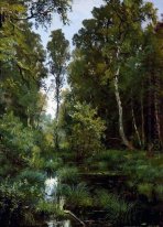 Tambak Ditumbuhi Pada The Edge Of The Forest Siverskaya 1883
