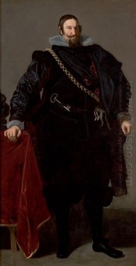 Portrait Of The Hitung Duke Of Olivares 1624