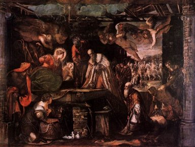 Die Anbetung der Heiligen Drei Könige 1582