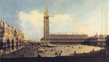San Marco Praça da Torre do Relógio Enfrentando o Procuratie Nuo