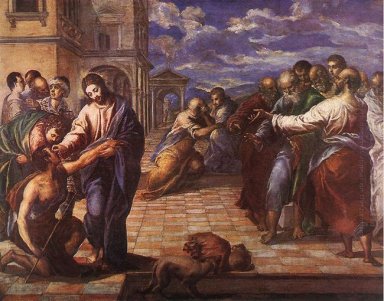 Christus heilt The Blind Man 1560