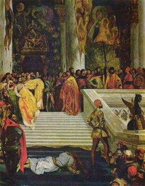 The Execution Of The Doge Marino Faliero 1826