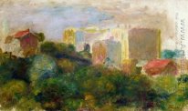 View From Renoirs Trädgård i Montmartre