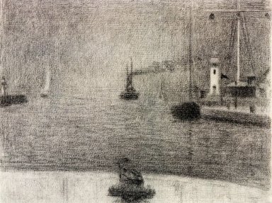 El Puerto de Honfleur 1886